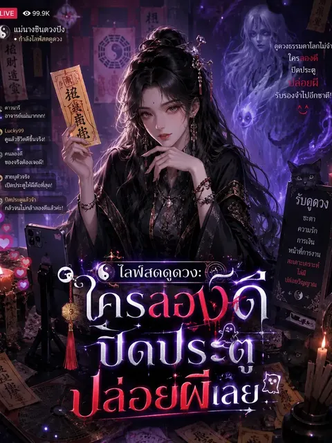 ไลฟ์สดดูดวง:ใครลองดี ปิดประตูปล่อยผีเลย!