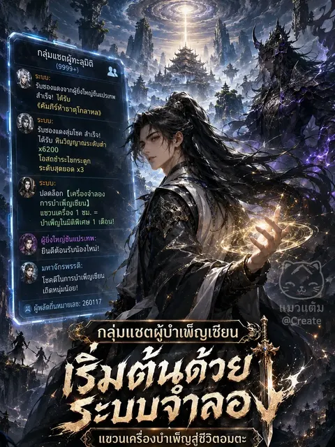 กลุ่มแชตเซียน เปิดฉากด้วยเครื่องจำลอง บำเพ็ญอัตโนมัติสู่ความเป็นอมตะ