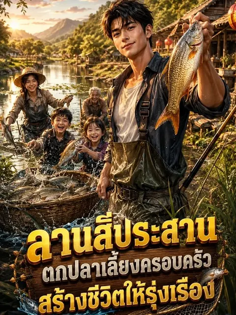 ลานสี่ประสาน: ตกปลาเลี้ยงครอบครัว สร้างชีวิตให้รุ่งเรือง