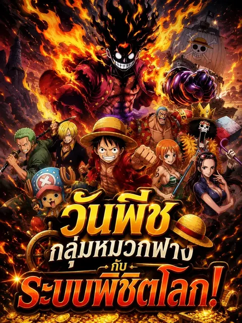 วันพีช: กลุ่มหมวกฟางกับระบบพิชิตโลก!