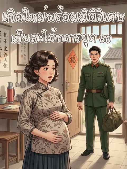 เกิดใหม่พร้อมมิติวิเศษเป็นสะใภ้ทหารยุค 80
