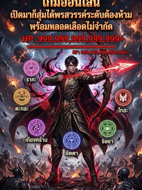 เกมออนไลน์ เปิดมาก็สุ่มได้พรสวรรค์ระดับต้องห้าม พร้อมหลอดเลือดไม่จำกัด
