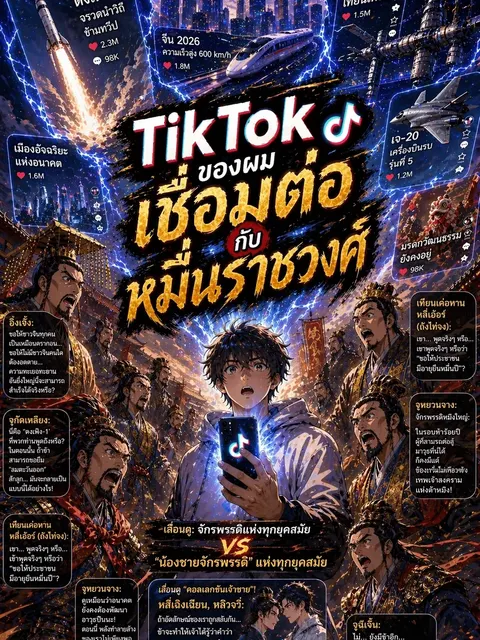 ติ๊กต็อกของผมเชื่อมต่อกับหมื่นราชวงศ์