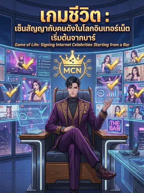 เกมชีวิต : เซ็นสัญญากับคนดังในโลกอินเทอร์เน็ต เริ่มต้นจากบาร์