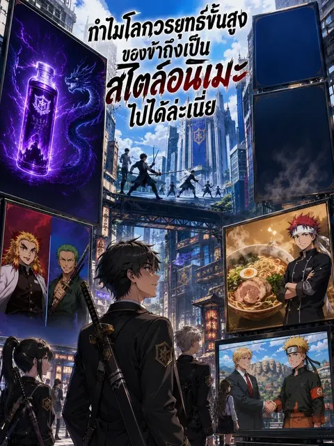 ทำไมโลกวรยุทธ์ขั้นสูงของข้าถึงเป็นสไตล์อนิเมะไปได้ล่ะเนี่ย