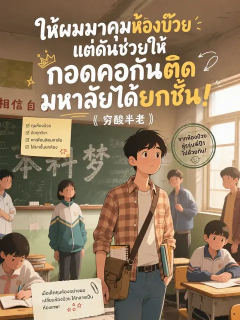 ให้ผมมาคุมห้องบ๊วย แต่ดันช่วยให้กอดคอกันติดมหาลัยได้ยกชั้น! (จบแล้ว)