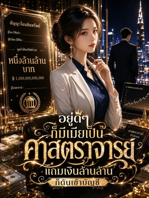อยู่ดีๆ ก็มีเมียเป็นศาสตราจารย์ แถมเงินล้านล้านก็ดันเข้าบัญชี
