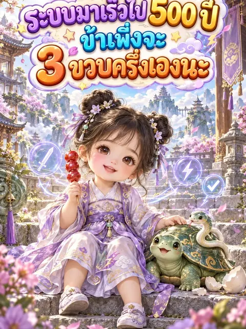 ระบบมาเร็วไป 500 ปี ข้าเพิ่งจะ 3 ขวบครึ่งเองนะ