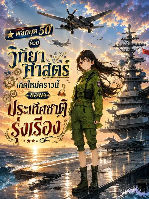 (จบแล้ว) พลิกยุค 50 ด้วยวิทยาศาสตร์ : เกิดใหม่คราวนี้ขอพาประเทศชาติรุ่งเรือง