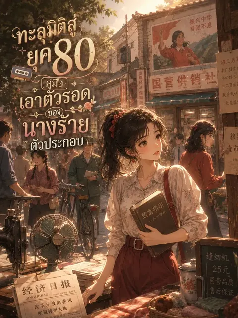 [จบแล้ว] ทะลุมิติสู่ยุค 80: คู่มือเอาตัวรอดของนางร้ายตัวประกอบ