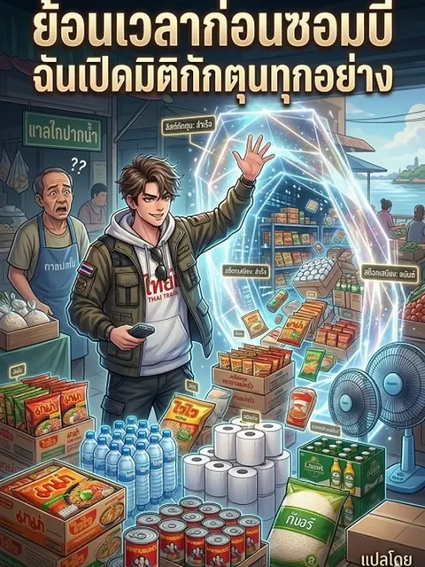ย้อนเวลาก่อนซอมบี้ ฉันเปิดมิติกักตุนทุกอย่าง