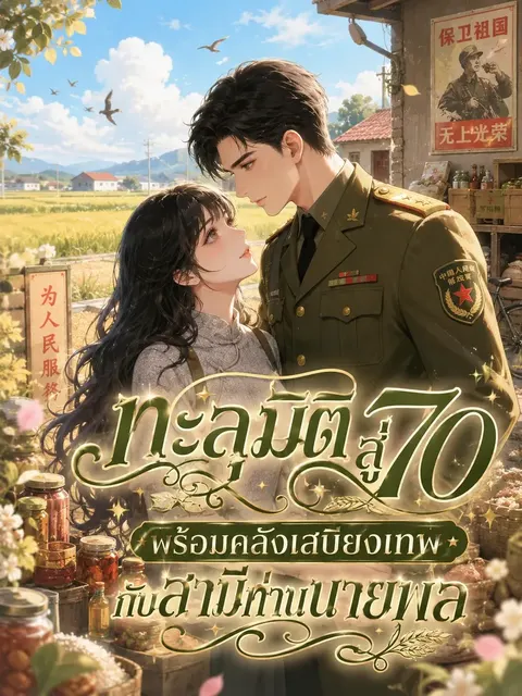 ทะลุมิติสู่ยุค 70 พร้อมคลังเสบียงเทพกับสามีท่านนายพล
