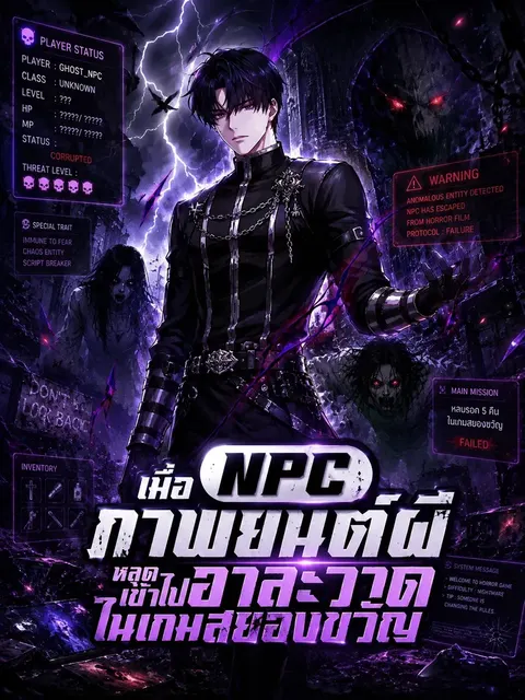 (จบแล้ว) เมื่อ NPC ภาพยนต์ผีหลุดเข้าไปอาละวาดในเกมสยองขวัญ