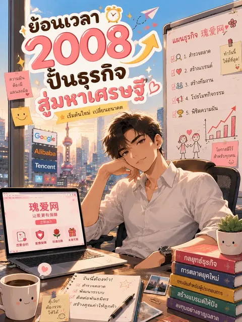 ย้อนเวลา 2008 ปั้นธุรกิจสู่มหาเศรษฐี