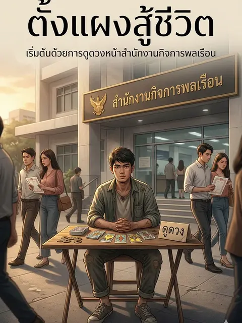 ตั้งแผงสู้ชีวิต เริ่มต้นด้วยการดูดวงหน้าสำนักงานกิจการพลเรือน