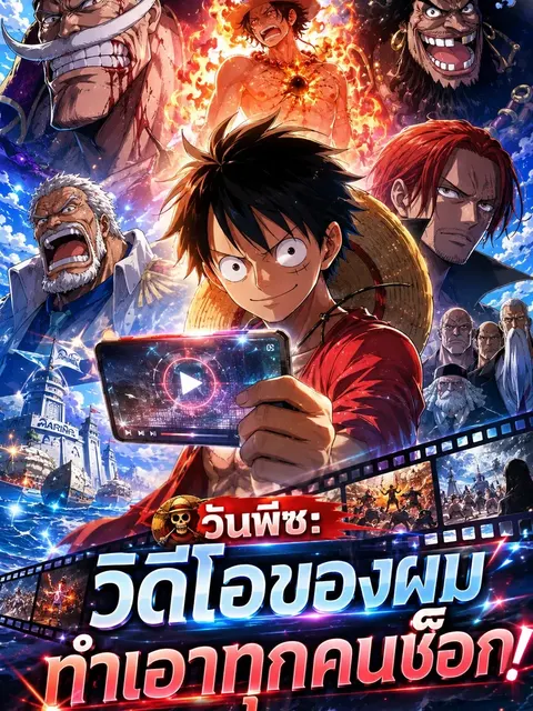 วันพีซ: วิดีโอของผมทำเอาทุกคนช็อก