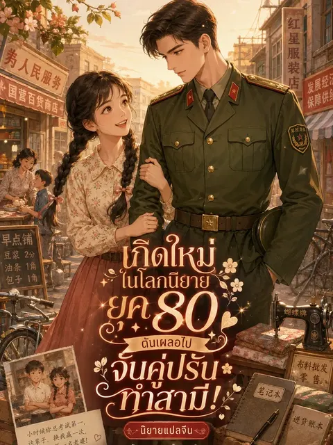 [จบแล้ว] เกิดใหม่ในโลกนิยายยุค 80 ดันเผลอไปจับคู่ปรับทำสามี!