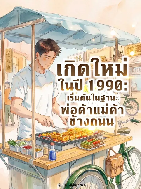 เกิดใหม่ในปี 1990: เริ่มต้นในฐานะพ่อค้าแม่ค้าข้างถนน