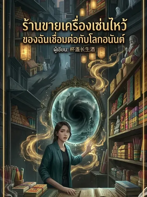 ร้านขายเครื่องเซ่นไหว้ ของฉันเชื่อมต่อกับโลกอนันต์