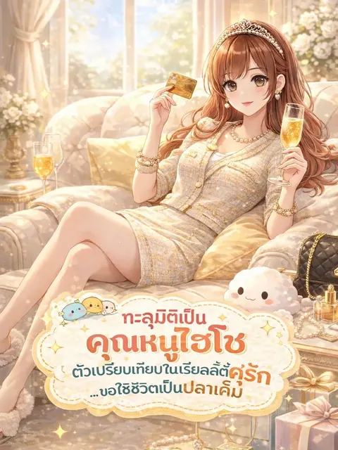 [จบแล้ว] ทะลุมิติเป็นคุณหนูไฮโซตัวเปรียบเทียบในเรียลลิตี้คู่รัก...ขอใช้ชีวิตเป็นปลาเค็ม