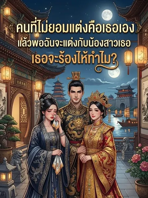 คนที่ไม่ยอมแต่งคือเธอเอง แล้วพอฉันจะแต่งกับน้องสาวเธอ เธอจะร้องไห้ทำไม?