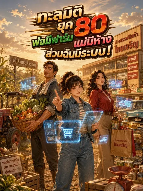 [จบ] ทะลุมิติยุค 80 พ่อมีฟาร์ม แม่มีห้าง ส่วนฉันมีระบบ!