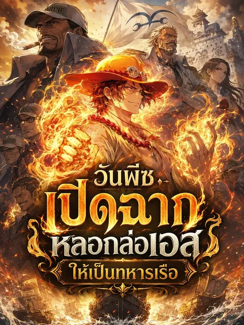 วันพีซ เปิดฉากหลอกล่อเอสให้เป็นทหารเรือ