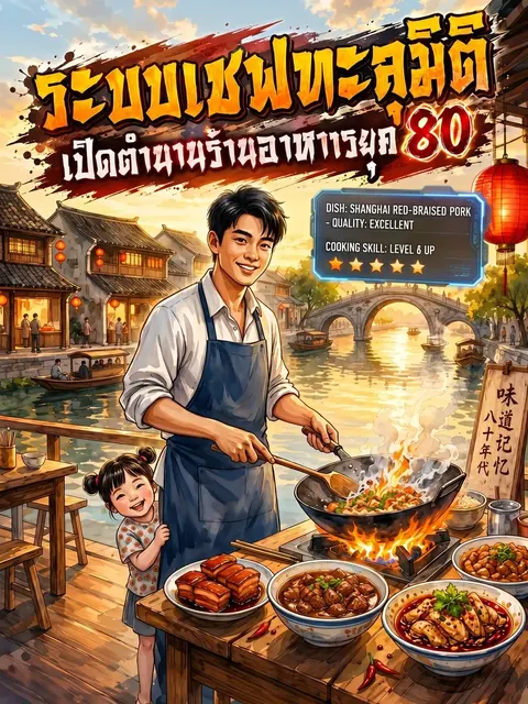 [ชนจีน] ระบบเชฟทะลุมิติ: เปิดตำนานร้านอาหารยุค 80