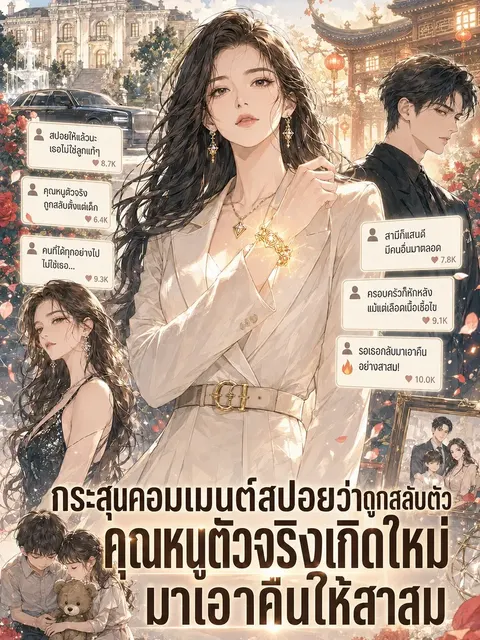 [จบแล้ว] กระสุนคอมเมนต์สปอยว่าถูกสลับตัว คุณหนูตัวจริงเกิดใหม่เพื่อเอาคืนให้สาสม