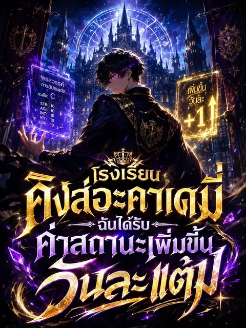 โรงเรียนคิงส์อะคาเดมี่ ฉันได้รับค่าสถานะเพิ่มขึ้นวันละแต้ม