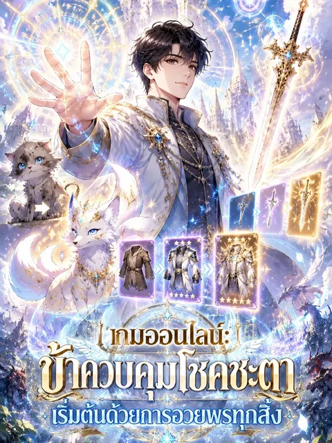 เกมออนไลน์: ข้าควบคุมโชคชะตา เริ่มต้นด้วยการอวยพรทุกสิ่ง