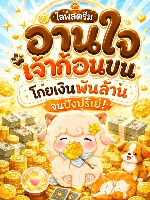 (จบแล้ว) ไลฟ์สตรีมอ่านใจเจ้าก้อนขน: โกยเงินพันล้านจนปังปุริเย่!