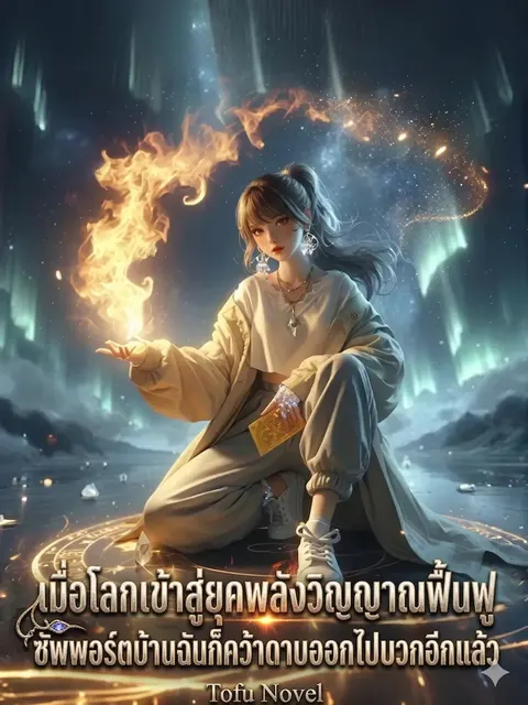 เมื่อโลกเข้าสู่ยุคพลังวิญญาณฟื้นฟู ซัพพอร์ตบ้านฉันก็คว้าดาบออกไปบวกอีกแล้ว