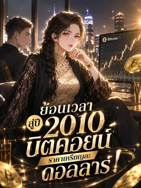 (จบแล้ว) ย้อนเวลาสู่ปี 2010 บิตคอยน์ราคาเหรียญละดอลลาร์!