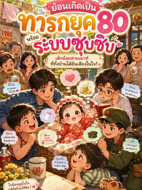 [จบแล้ว] ย้อนเกิดเป็นทารกยุค 80 พร้อมระบบซุบซิบ