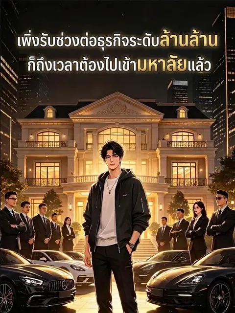 เพิ่งรับช่วงต่อธุรกิจระดับล้านล้าน ก็ถึงเวลาต้องไปเข้ามหาลัยแล้ว