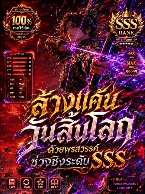ล้างแค้นวันสิ้นโลกด้วยพรสวรรค์ช่วงชิงระดับ SSS