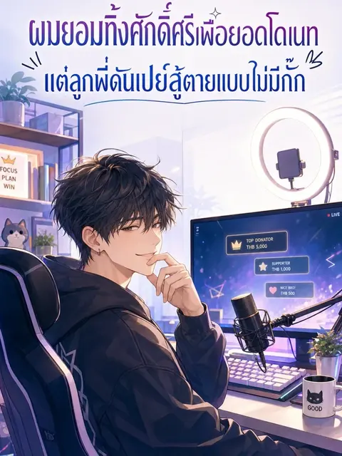 ผมยอมทิ้งศักดิ์ศรีเพื่อยอดโดเนท แต่ลูกพี่ดันเปย์สู้ตายแบบไม่มีกั๊ก