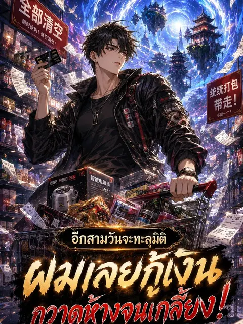 อีกสามวันจะทะลุมิติ ผมเลยกู้เงินกวาดห้างจนเกลี้ยง!