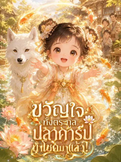 ขวัญใจทั้งตระกูล ปลาคาร์ปนำโชคมาแล้ว!