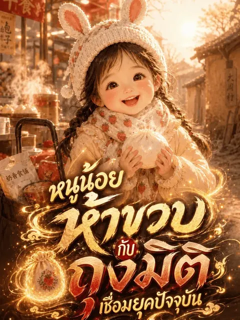 หนูน้อยห้าขวบกับถุงมิติเชื่อมยุคปัจจุบัน