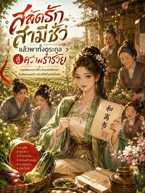 (ฟรี 200) สลัดรักสามีชั่ว แล้วพาทั้งตระกูลสู่ความร่ำรวย