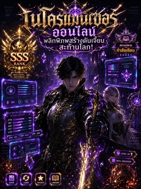 เนโครแมนเซอร์ออนไลน์ พลิกพิภพสร้างดันเจี้ยนสะท้านโลก!