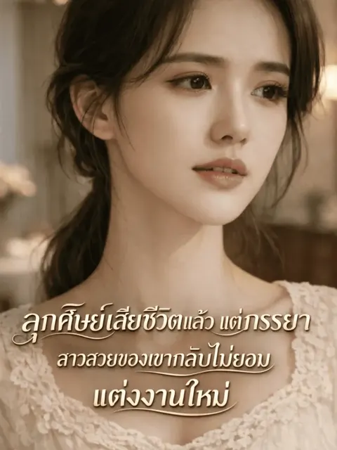 ลูกศิษย์เสียชีวิตแล้ว แต่ภรรยาสาวสวยของเขากลับไม่ยอมแต่งงานใหม่