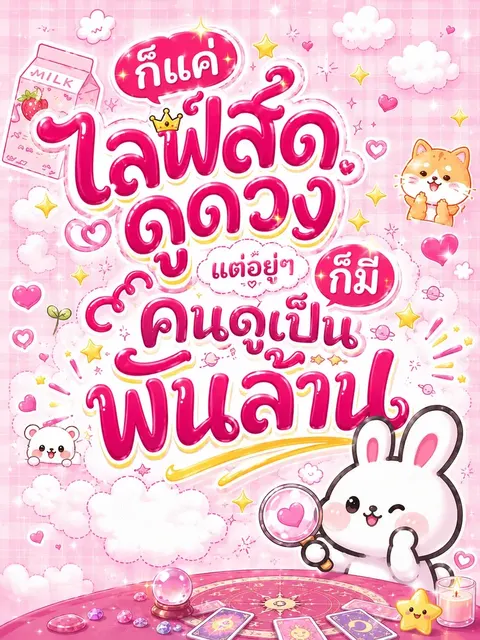 (จบแล้ว) ก็แค่ไลฟ์สดดูดวง แต่อยู่ๆ ก็มีคนดูเป็นพันล้าน