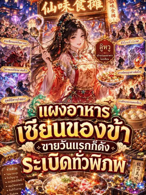 [จบแล้ว]แผงอาหารเซียนของข้า ขายวันแรกก็ดังระเบิดทั่วพิภพ