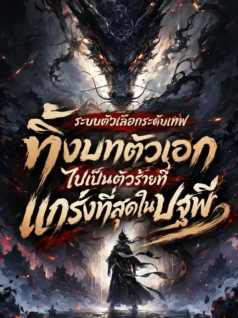 ระบบตัวเลือกระดับเทพทิ้งบทตัวเอก ไปเป็นตัวร้ายที่แกร่งที่สุดในปฐพี